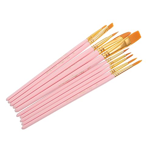 Sewroro 1 Satz Wasserfarben Pinsel Set Teiliges Nylon Pinselset für Künstler für Aquarell und Gouache Malerei Langlebig und Leicht zu Reinigen für DIY Projekte Sewroro 1 Satz Wasserfarben Pinsel Set Teiliges Nylon Pinselset für Künstler für Aquarell und Gouache Malerei Langlebig und Leicht zu Reinigen für DIY Projekte von Sewroro