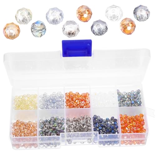 Sewroro 1 Schachtel Glassperlen Gelb Stabile DIY Schmuckperlen für Armbänder Halsketten Vielseitige Perlen für Kreative Bastelprojekte und Schmuckherstellung Sewroro 1 Schachtel Glassperlen Gelb Stabile DIY Schmuckperlen für Armbänder Halsketten Vielseitige Perlen für Kreative Bastelprojekte und Schmuckherstellung von Sewroro