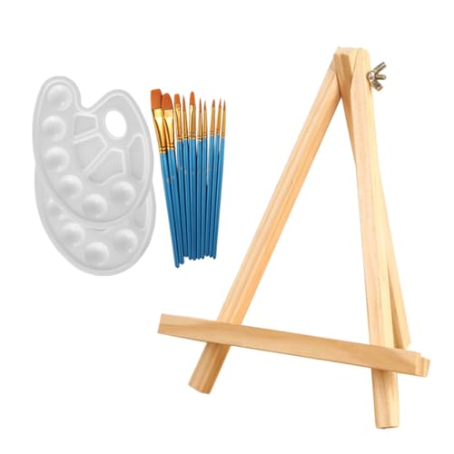 Sewroro 1 Set 13 Teiliges Malset Staffeleien Zum Malen Kleine Zahlenhalter Rahmen Bastel Malstaffelei Ständer Party Tischstaffelei Kleine Malstaffelei Klassenzimmerstaffelei von Sewroro