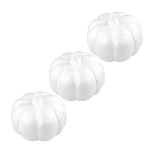 Sewroro 1 Set 3 Teiliger Schaum Kürbis Mit Weißen Keimen Halloween Dekorationen Kürbis Dekorationen Halloween Kuchen Backformen Sprechende Halloween Animatronik Thanksgiving von Sewroro