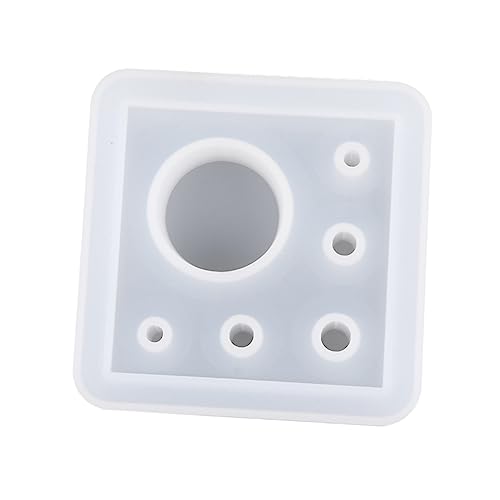 Sewroro 1 Stück DIY Silikonform Stifthalter Kreative Gießform für Stifte und Bleistifte für Bastelprojekte Desktop Dekoration Geeignet für Epoxidharz und Verschiedene Materialien von Sewroro
