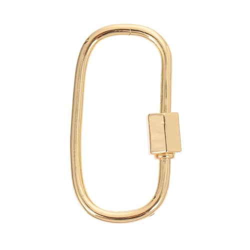 Sewroro 1 Stück Ovaler Spannschloss Anhänger Karabinerhaken Halskettenverschluss Schmuckverschlüsse Edelstahl Karabiner Halskette Halsketten Karabiner Schraubverschluss Sewroro 1 Stück Ovaler Spannschloss Anhänger Karabinerhaken Halskettenverschluss Schmuckverschlüsse Edelstahl Karabiner Halskette Halsketten Karabiner Schraubverschluss von Sewroro