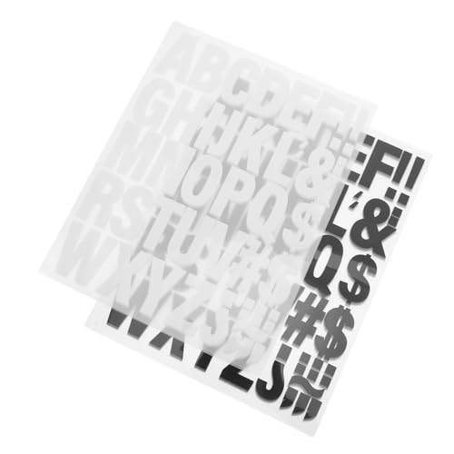 Sewroro 10 Blatt Bügelbuchstaben für Textilien Hochwertige Transferfolie für T Shirts Jacken Diy Projekte von Sewroro