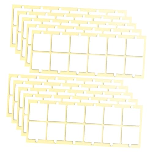 Sewroro 10 Blatt Doppelseitiges Klebeband Transparente Klebestreifen für Akustikschaumplatten Wandmontage zur Geräuschreduzierung für Diy Projekte Vielseitig Einsetzbar Sewroro 10 Blatt Doppelseitiges Klebeband Transparente Klebestreifen für Akustikschaumplatten Wandmontage zur Geräuschreduzierung für Diy Projekte Vielseitig Einsetzbar von Sewroro