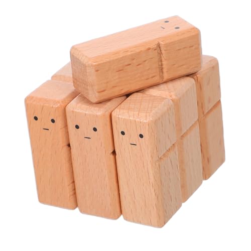Sewroro 10 Stück Beech Holz Peg Puppen Unbemalt Handwerksfiguren DIY Malbare Holzfiguren für Dekoration Hochzeit Basteln Montessori Lernspielzeug von Sewroro