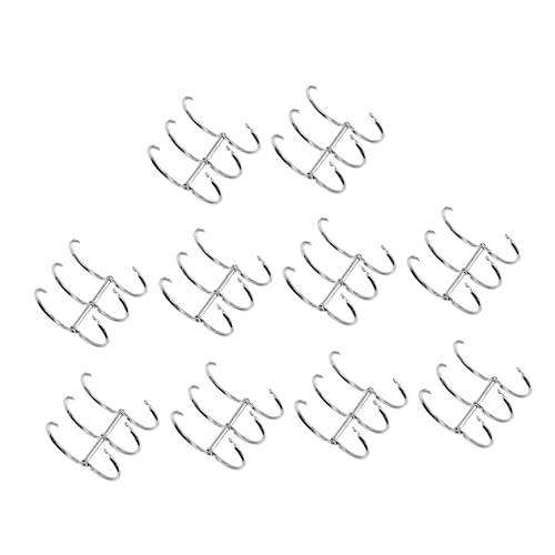 Sewroro 10 Stück Binderclip Monteur Kette Glockenspiel Ringordner für lose Blätter Notizbuch ablagekörbe kühlkorb einkaufskorb schnellhefter Schreibheft Ringbuch Sprengring Eisen Silver Sewroro 10 Stück Binderclip Monteur Kette Glockenspiel Ringordner für lose Blätter Notizbuch ablagekörbe kühlkorb einkaufskorb schnellhefter Schreibheft Ringbuch Sprengring Eisen Silver von Sewroro