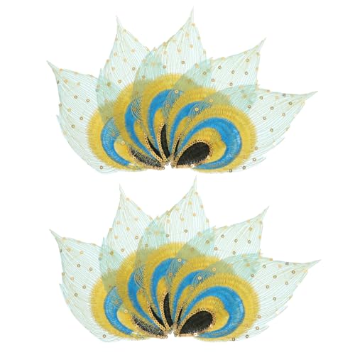 Sewroro 10 Stück Handgefertigte Applikation für Kostüme Dekorative Stoffpatches für Bekleidungsreparaturen und Bühnenaufführungen Sewroro 10 Stück Handgefertigte Applikation für Kostüme Dekorative Stoffpatches für Bekleidungsreparaturen und Bühnenaufführungen von Sewroro