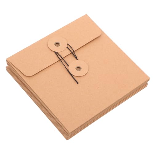 Sewroro 10 Stück Kraftpapier CD Hüllen Robuste Dvd Aufbewahrungstaschen für Zuhause Büro und Schule Platzsparend Einfach zu Bedienen für Sicheren Transport und Langzeitlagerung Sewroro 10 Stück Kraftpapier CD Hüllen Robuste Dvd Aufbewahrungstaschen für Zuhause Büro und Schule Platzsparend Einfach zu Bedienen für Sicheren Transport und Langzeitlagerung von Sewroro