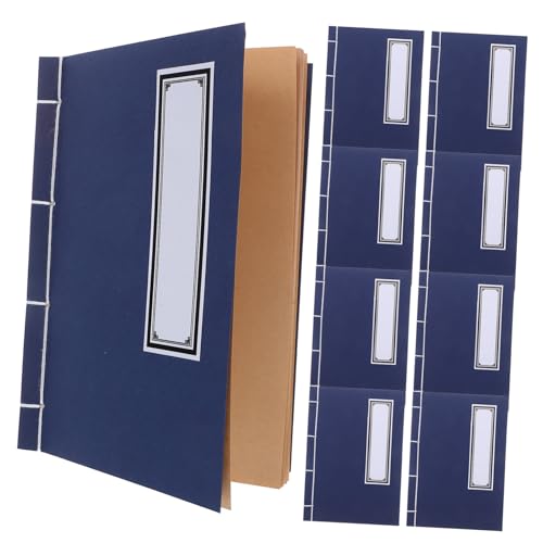 Sewroro 10 Stück Kraftpapier Notizbuch Hardcover Blanko Journal Vintage Stil für Schule Büro Meeting Vielseitiges Schreibjournal für Notizen Tagebuch und Memo Pad mit Robustem Einband Sewroro 10 Stück Kraftpapier Notizbuch Hardcover Blanko Journal Vintage Stil für Schule Büro Meeting Vielseitiges Schreibjournal für Notizen Tagebuch und Memo Pad mit Robustem Einband von Sewroro