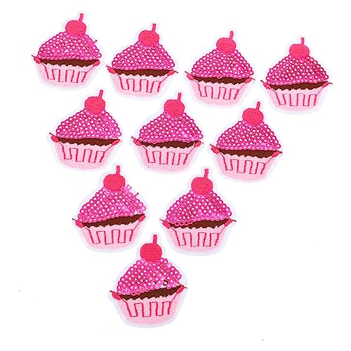 Sewroro 10 Stück Pailletten Aufnäher Eistüte Cupcake DIY Stoffapplikationen zum Aufbügeln oder Nähen für Kleidung Taschen Hüte und Mehr Kreative Nähbedarf für Sewroro 10 Stück Pailletten Aufnäher Eistüte Cupcake DIY Stoffapplikationen zum Aufbügeln oder Nähen für Kleidung Taschen Hüte und Mehr Kreative Nähbedarf für von Sewroro