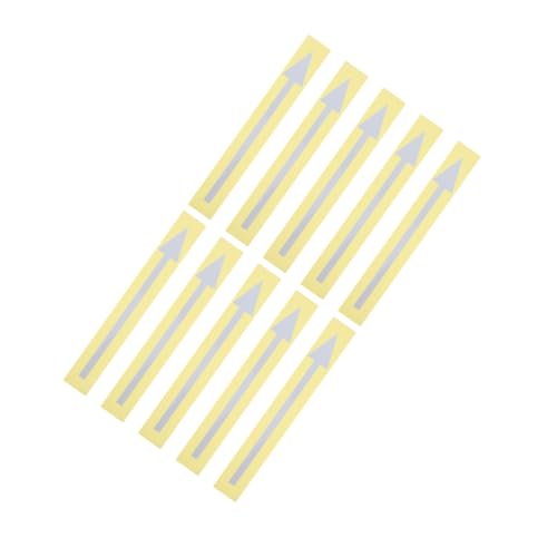 Sewroro 10 Stück Reflektierende Briefkastenpfeile: Wasserdichte Aufkleber Für Außenbriefkästen – Selbstklebende Pfeile Für Nachtsichtbarkeit – Verbessern Die Effizienz Postzustellung Sewroro 10 Stück Reflektierende Briefkastenpfeile: Wasserdichte Aufkleber Für Außenbriefkästen – Selbstklebende Pfeile Für Nachtsichtbarkeit – Verbessern Die Effizienz Postzustellung von Sewroro