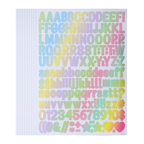 Sewroro 10 Stück Selbstklebende Vinyl Sticker für Wasserflaschen Briefkästen Diy Scrapbooking und Kreative Dekorationen von Sewroro
