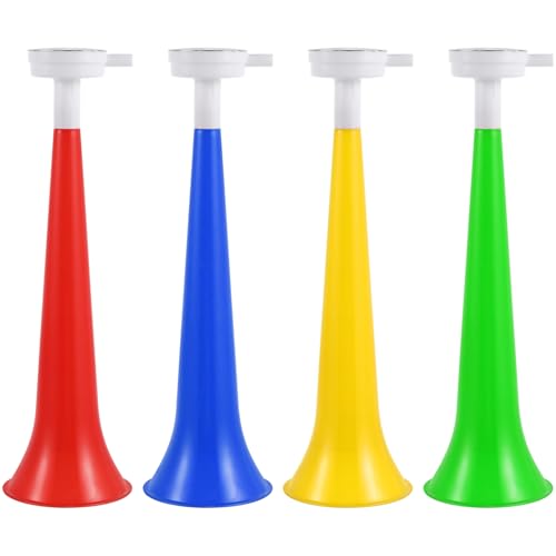 Sewroro 10 Stück Stadion-Cheer-Horn aus Kunststoff, lauter Klang, Geräuschmacher für Sportveranstaltungen, Partygeschenke (zufällige Farbe) von Sewroro