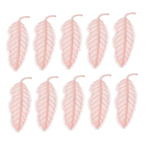 Sewroro 10 Stück Teiliges Bestickte Spitzen applikationen mit Blattmotiv Elegante Langlebige DIY nähaccessoires für Kleidung Taschen und Bastelprojekte Einfache Anwendung Zarte Rosa Farbe Sewroro 10 Stück Teiliges Bestickte Spitzen applikationen mit Blattmotiv Elegante Langlebige DIY nähaccessoires für Kleidung Taschen und Bastelprojekte Einfache Anwendung Zarte Rosa Farbe von Sewroro