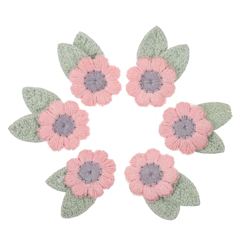 Sewroro 10 Stück Teiliges Blumen Stickerei Applikationen für Kleidung Bügel und Nähflicken für DIY Projekte und Persönliche Gestaltung von Kleidung Taschen und Kostümen von Sewroro