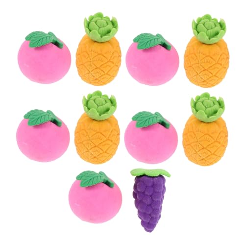 Sewroro 10 Stück Teiliges Bunte Obst Radiergummis für Abnehmbare Puzzle Radiergummis Weiche Geruchsfreie Mini Stift Radierer als Schulpreise Partygeschenke Belohnungen und Klassenzimmer Sewroro 10 Stück Teiliges Bunte Obst Radiergummis für Abnehmbare Puzzle Radiergummis Weiche Geruchsfreie Mini Stift Radierer als Schulpreise Partygeschenke Belohnungen und Klassenzimmer von Sewroro