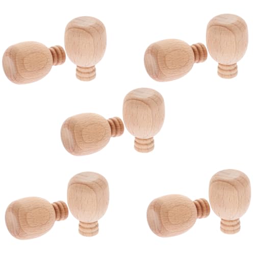 Sewroro 10 Stück Teiliges DIY Holz Weinflaschen Deko Naturbelassen Glatt zum Bemalen Handgefertigt Robust für Kreative Bastelprojekte Geschenkideen Sewroro 10 Stück Teiliges DIY Holz Weinflaschen Deko Naturbelassen Glatt zum Bemalen Handgefertigt Robust für Kreative Bastelprojekte Geschenkideen von Sewroro