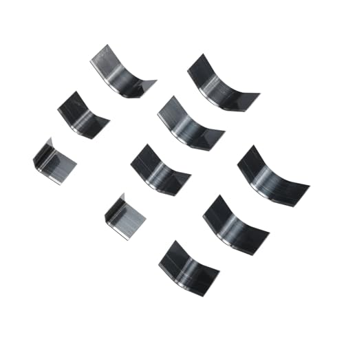 Sewroro 10 Stück Teiliges Lederstanzen aus Kohlenstoffstahl Langlebige DIY Lederwerkzeuge mit Runder Form für Taschen Gürtel und Handwerksprojekte Robustes Schneidewerkzeug für Präzises von Sewroro