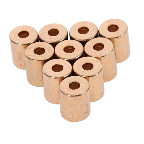 Sewroro 10 Stück Teiliges Metall Kordelstopper für Notizbuchbänder Knotenverschluss und Zugstopp für DIY Zubehör Vielseitig Einsetzbar Einfach zu Befestigen Stilvoll und Minimalistisch Sewroro 10 Stück Teiliges Metall Kordelstopper für Notizbuchbänder Knotenverschluss und Zugstopp für DIY Zubehör Vielseitig Einsetzbar Einfach zu Befestigen Stilvoll und Minimalistisch von Sewroro