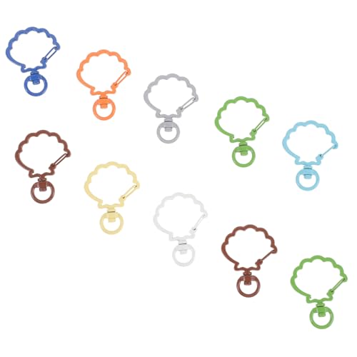 Sewroro 10 Stück Teiliges Metall Lobster Karabiner Schlüsselringe Robuste Schlüsselanhänger für Taschen Gürtel Schmuckherstellung und DIY Zubehör Praktische Clips für Vielseitige Sewroro 10 Stück Teiliges Metall Lobster Karabiner Schlüsselringe Robuste Schlüsselanhänger für Taschen Gürtel Schmuckherstellung und DIY Zubehör Praktische Clips für Vielseitige von Sewroro
