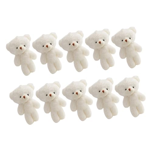Sewroro 10 Stück Teiliges Mini Plüschbären Weiche Kleine Kuscheltier Deko Multifunktionale Stoffbären für DIY Schlüsselanhänger Rucksackanhänger Süße Handliche Plüschtiere Langlebig und Sewroro 10 Stück Teiliges Mini Plüschbären Weiche Kleine Kuscheltier Deko Multifunktionale Stoffbären für DIY Schlüsselanhänger Rucksackanhänger Süße Handliche Plüschtiere Langlebig und von Sewroro