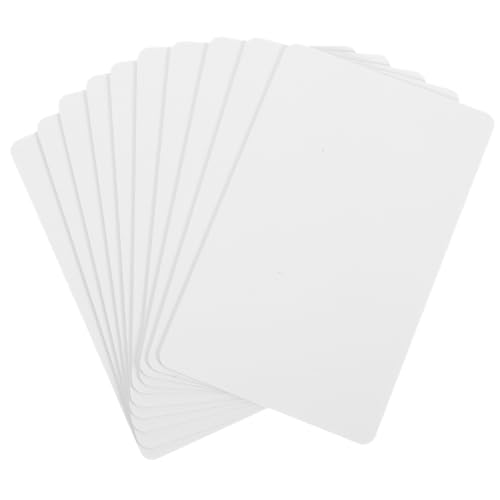 Sewroro 10 Stück Teiliges PVC Blanko mitgliedskarten mit Doppelseitiger Tintenstrahlbeschichtung Dicke zum DIY beschriften als Gepäckanhänger Zeichenetiketten und Organisationshilfen Sewroro 10 Stück Teiliges PVC Blanko mitgliedskarten mit Doppelseitiger Tintenstrahlbeschichtung Dicke zum DIY beschriften als Gepäckanhänger Zeichenetiketten und Organisationshilfen von Sewroro