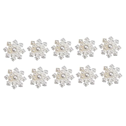 Sewroro 10 Stück Teiliges Perlen Blumen Ornamente Silberfarben Zarte DIY Aufnäher für Kleidung Schuhe Schal Umweltfreundliche Dekoration für Hochzeits und Bastelprojekte Sewroro 10 Stück Teiliges Perlen Blumen Ornamente Silberfarben Zarte DIY Aufnäher für Kleidung Schuhe Schal Umweltfreundliche Dekoration für Hochzeits und Bastelprojekte von Sewroro