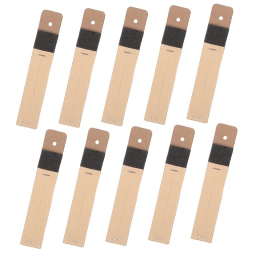 Sewroro 10 Stück Teiliges Sandpapier für Skizzenstifte mit Schwammradierer Zeichenwerkzeug für Künstler für Skizzieren und Malen mit Integriertem Stauraum und Präziser Spitzenformung von Sewroro