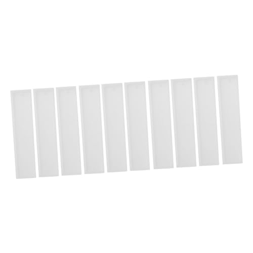 Sewroro 10 Stück Teiliges Silikon Lesezeichen Gießform Flexibel Wiederverwendbar Transparent für Epoxidharz DIY Schlüsselanhänger Anhänger Schmuckherstellung Handgemacht Sewroro 10 Stück Teiliges Silikon Lesezeichen Gießform Flexibel Wiederverwendbar Transparent für Epoxidharz DIY Schlüsselanhänger Anhänger Schmuckherstellung Handgemacht von Sewroro