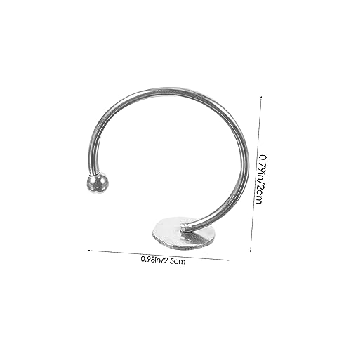Sewroro 10 Stück Teiliges Verstellbares Ringrohling Metallring Basis für DIY Schmuckherstellung Anpassbare Fingerring Fassungen Leicht und Vielseitig für Dekorationen Sewroro 10 Stück Teiliges Verstellbares Ringrohling Metallring Basis für DIY Schmuckherstellung Anpassbare Fingerring Fassungen Leicht und Vielseitig für Dekorationen von Sewroro
