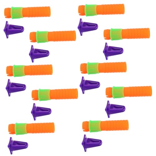 Sewroro 10 Stück Verstellbarer Öl Pastellverlängerer Teiliges Langlebiger Wachsmalstift Halter Kompatibel mit Pastellkreiden und Buntstiften Ergonomisch für Präzises Zeichnen und von Sewroro
