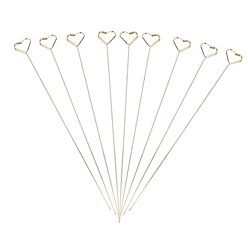 Sewroro 10 Stück valentinstag karte Memoclip in Herzform Mini -Papierclips Festivalbedarf Mini-Blumenstrauß jubiläumskarte anniversary card Clips in Herzform Partyclips Plastik Golden Sewroro 10 Stück valentinstag karte Memoclip in Herzform Mini -Papierclips Festivalbedarf Mini-Blumenstrauß jubiläumskarte anniversary card Clips in Herzform Partyclips Plastik Golden von Sewroro
