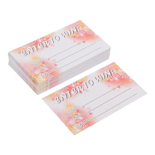 Sewroro 100 Blatt Leere Raffle Ticket Karten mit Eintragsformular Vielseitige Lose für Veranstaltungen Wettbewerbe und Partys Einfache Namenseingabe für Teilnehmer für und Verlosungen Sewroro 100 Blatt Leere Raffle Ticket Karten mit Eintragsformular Vielseitige Lose für Veranstaltungen Wettbewerbe und Partys Einfache Namenseingabe für Teilnehmer für und Verlosungen von Sewroro