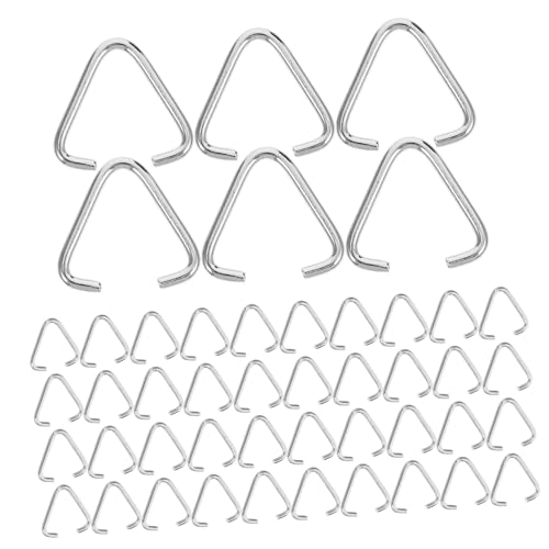 Sewroro 100 STÜCK Dreieck Ösen aus Eisen Stabile Schmuckverbinder Einfach zu Verwenden Modisches Design für DIY Schmuck Schlüsselanhänger und Bastelprojekte Sewroro 100 STÜCK Dreieck Ösen aus Eisen Stabile Schmuckverbinder Einfach zu Verwenden Modisches Design für DIY Schmuck Schlüsselanhänger und Bastelprojekte von Sewroro
