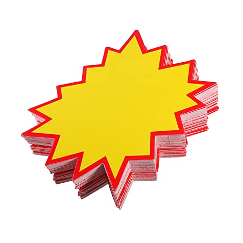 Sewroro 100 Stück Aufkleber Preisschilder Warenpreisschilder Werbeaufkleber Werbeaufkleber Werbeschilder Werbepreisschilder Marktpreisschilder Ladenpreisschilder Pvc von Sewroro