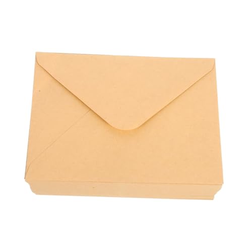 Sewroro 100 Stück Braune Kraftpapier Briefumschläge mit Nassklebung für Einladungen Hochzeit Dankeskarten Vielseitige Verwendung Büro Schule Zuhause Sewroro 100 Stück Braune Kraftpapier Briefumschläge mit Nassklebung für Einladungen Hochzeit Dankeskarten Vielseitige Verwendung Büro Schule Zuhause von Sewroro