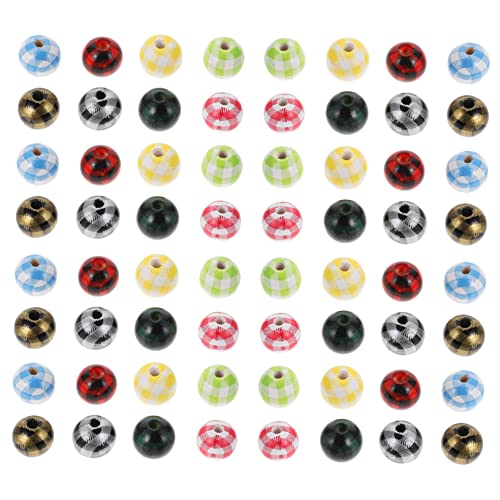 Sewroro 100 Stück Bunte Holzperlen Mix für DIY Schmuckherstellung Lose Perlen Armbänder Basteln Holzperlen Vielseitig für Dekoration und Handwerk Sewroro 100 Stück Bunte Holzperlen Mix für DIY Schmuckherstellung Lose Perlen Armbänder Basteln Holzperlen Vielseitig für Dekoration und Handwerk von Sewroro