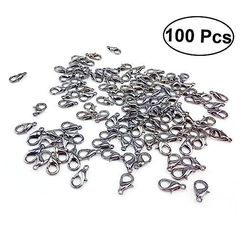 Sewroro 100 Stück DIY Schmuckzubehör Drehbarer Karabinerverschluss Karabinerverschlüsse Korb Netz Krabben Garnelen Schlüsselanhänger Halskettenverlängerung Schlüsselband Sewroro 100 Stück DIY Schmuckzubehör Drehbarer Karabinerverschluss Karabinerverschlüsse Korb Netz Krabben Garnelen Schlüsselanhänger Halskettenverlängerung Schlüsselband von Sewroro