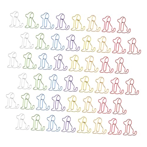 Sewroro 100 Stück Hund Büroklammern Lustige und Niedliche Papierclips für Büro Schule und Kreative Dekoration als Lesezeichen Planer Clips und Verschiedenen Farben Sewroro 100 Stück Hund Büroklammern Lustige und Niedliche Papierclips für Büro Schule und Kreative Dekoration als Lesezeichen Planer Clips und Verschiedenen Farben von Sewroro