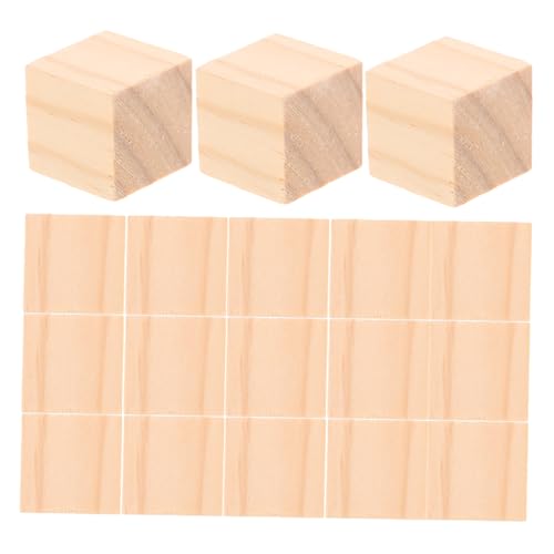 Sewroro 100 Stück Kleine Holzwürfel Quadratische Unbehandelte Holzwürfel für DIY Basteln Stapelspiel und Lernförderung Natürliche Holzklötze für Schule Familie und Kreative Projekte Sewroro 100 Stück Kleine Holzwürfel Quadratische Unbehandelte Holzwürfel für DIY Basteln Stapelspiel und Lernförderung Natürliche Holzklötze für Schule Familie und Kreative Projekte von Sewroro