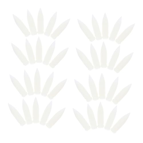 Sewroro 100 Stück Nachfüllbare Nylon Marker Pinselspitzen für Präzises Zeichnen und Malen Geeignet für Künstler und Studenten von Sewroro