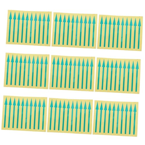 Sewroro 100 Stück Reflektierende Pfeilaufkleber Wasserfest Selbstklebend für Instrumententafeln Sichtbar Feuchtigkeitsbeständig Einfache Anbringung Markierungsaufkleber für Geräteanzeigen Sewroro 100 Stück Reflektierende Pfeilaufkleber Wasserfest Selbstklebend für Instrumententafeln Sichtbar Feuchtigkeitsbeständig Einfache Anbringung Markierungsaufkleber für Geräteanzeigen von Sewroro