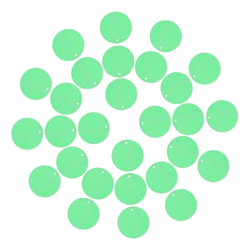 Sewroro 100 Stück Runde Pailletten für Diy Kunsthandwerk Glitzernde Stickerei Pailletten Grün für Feste Partys und Kreative Projekte Leicht und Einfach Anzubringen Sewroro 100 Stück Runde Pailletten für Diy Kunsthandwerk Glitzernde Stickerei Pailletten Grün für Feste Partys und Kreative Projekte Leicht und Einfach Anzubringen von Sewroro