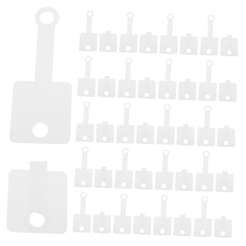 Sewroro 100 Stück Schmucketiketten Weiße Preisetiketten für Schmuckverpackung Selbstklebend für Kleine Unternehmen Armbänder und Kreative Projekte Sewroro 100 Stück Schmucketiketten Weiße Preisetiketten für Schmuckverpackung Selbstklebend für Kleine Unternehmen Armbänder und Kreative Projekte von Sewroro