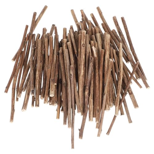 Sewroro 100 Stück Teebaumstäbchen Material Objekte Bastelstock Gedämpft Durchmesser Zweige Basteln Rustikal Herstellung Farbig Zweige Zum Basteln Winzig Szene Hersteller Aus Kaffee Hölzern von Sewroro