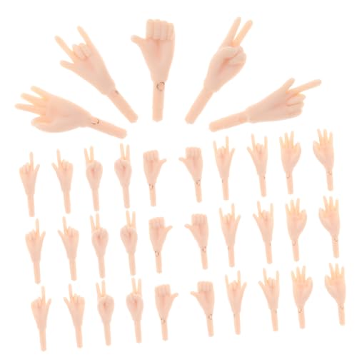 Sewroro 100 Stück Teiliges Miniatur Puppenhände aus Handliche Gelenkteile für DIY Puppenbau Vielseitige Handformen für Kreative Bastelprojekte Kompakt und Einfach zu Lagern für Sewroro 100 Stück Teiliges Miniatur Puppenhände aus Handliche Gelenkteile für DIY Puppenbau Vielseitige Handformen für Kreative Bastelprojekte Kompakt und Einfach zu Lagern für von Sewroro