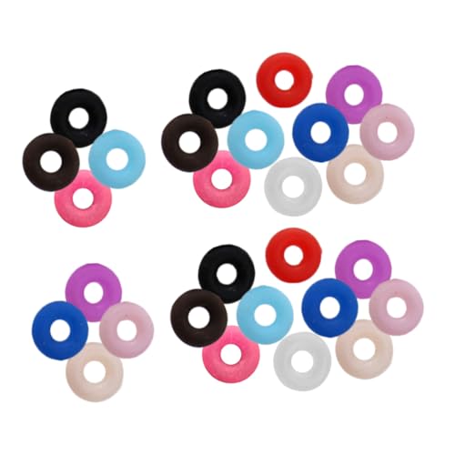 Sewroro 100 Stück Teiliges Rutschfeste Gummi Stopperringe für Armbänder und Schmuck DIY Vielseitig Einsetzbar Langlebig in Farben für Bastelperlen und Schmuckherstellung Sewroro 100 Stück Teiliges Rutschfeste Gummi Stopperringe für Armbänder und Schmuck DIY Vielseitig Einsetzbar Langlebig in Farben für Bastelperlen und Schmuckherstellung von Sewroro