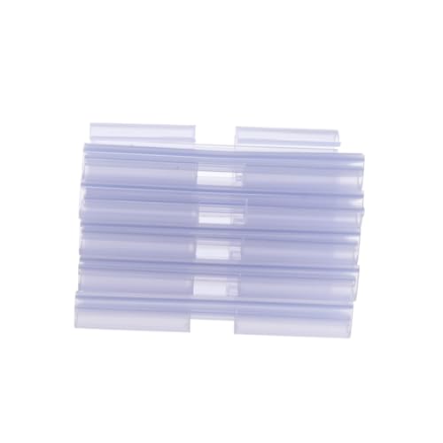 Sewroro 100 Stück Transparente PVC Preisschilder Wiederverwendbar Langlebig für Supermarkt Einzelhandel Geschäfte und Verkaufsregale von Sewroro
