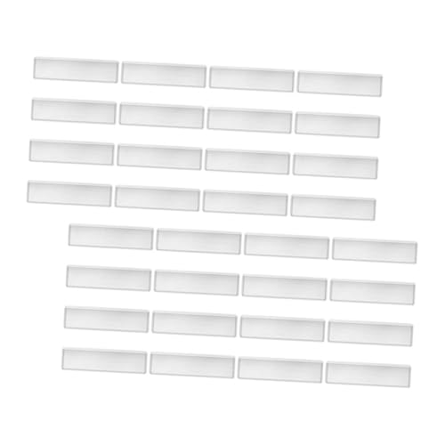 Sewroro 100 Stück Transparente Selbstklebende Indexkarten-taschen aus Wasserdichtem PVC Klare Kunststoff-etikettenhalter für Büro- Lager Regalsortierung Schutz vor Beschädigung und von Sewroro