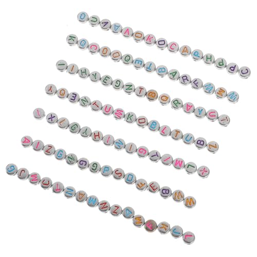 Sewroro 1000 Stück Acryl Buchstabenperlen Bunte DIY Schmuckperlen für Armbänder Halsketten Schlüsselanhänger Robuste Vielseitige Perlen für Erwachsene und Handwerksprojekte Sewroro 1000 Stück Acryl Buchstabenperlen Bunte DIY Schmuckperlen für Armbänder Halsketten Schlüsselanhänger Robuste Vielseitige Perlen für Erwachsene und Handwerksprojekte von Sewroro